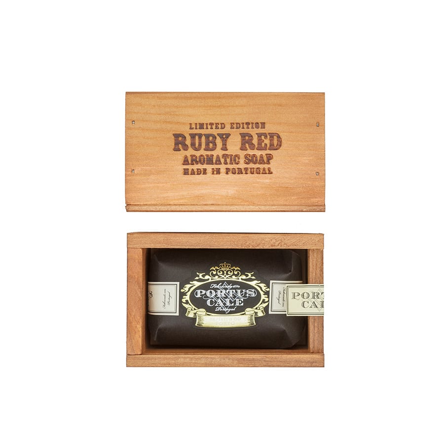 Castelbel Soaps Special Edition available at Tejo Shop - Red Ruby Limited edition in a Wood box 