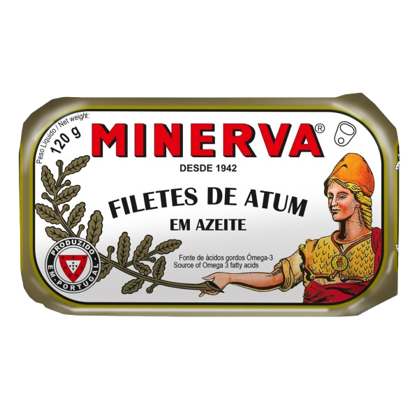 Tuna fillets in a can by Minerva