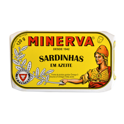 Canned Sardines by Minerva the Portuguese Canned Sardines Cannery