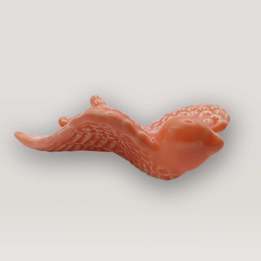 A Tejo Shop Portuguese Ceramic Swallow on a white background.